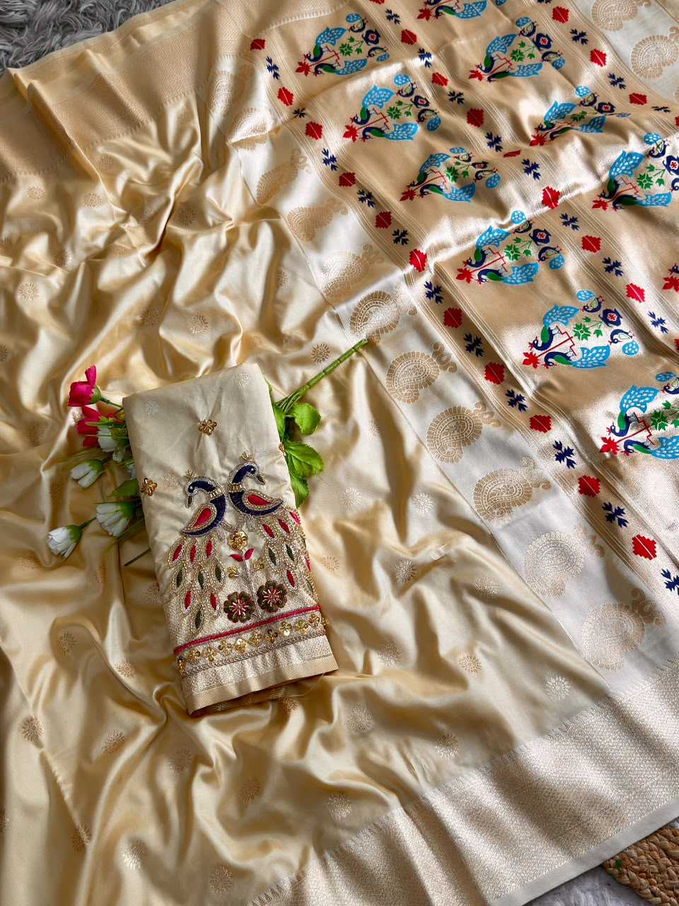 Jiya Paithani Silk Saree