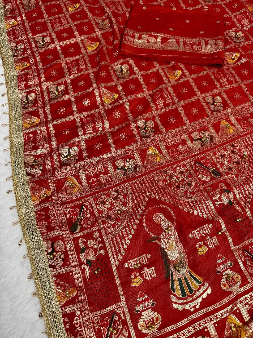 Shanaya Viscose Lace Border Saree