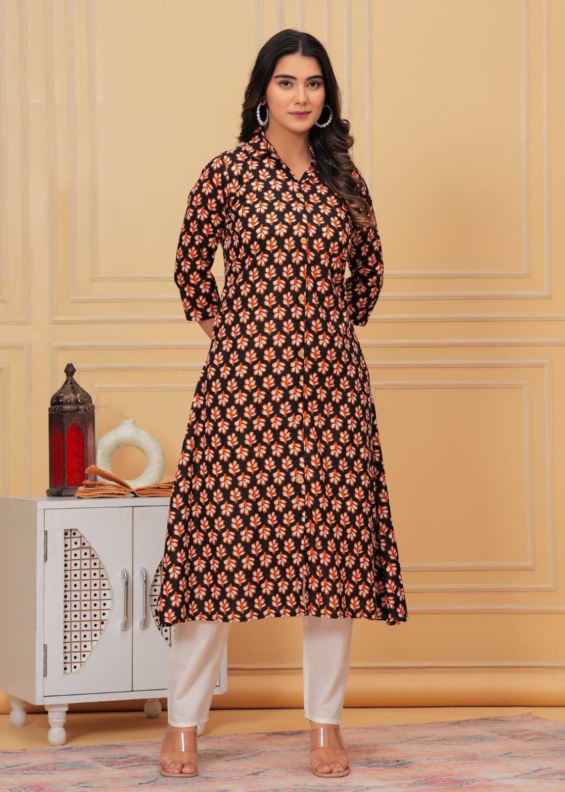 Pure Cotton Designer Kurti