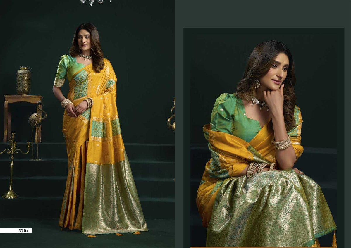 Gobuni Swara Heavy Silk Soft Saree