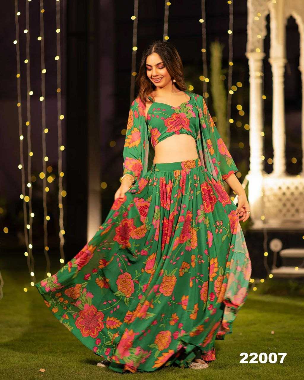 Lucaya Chinon Silk Traditional Lehenga