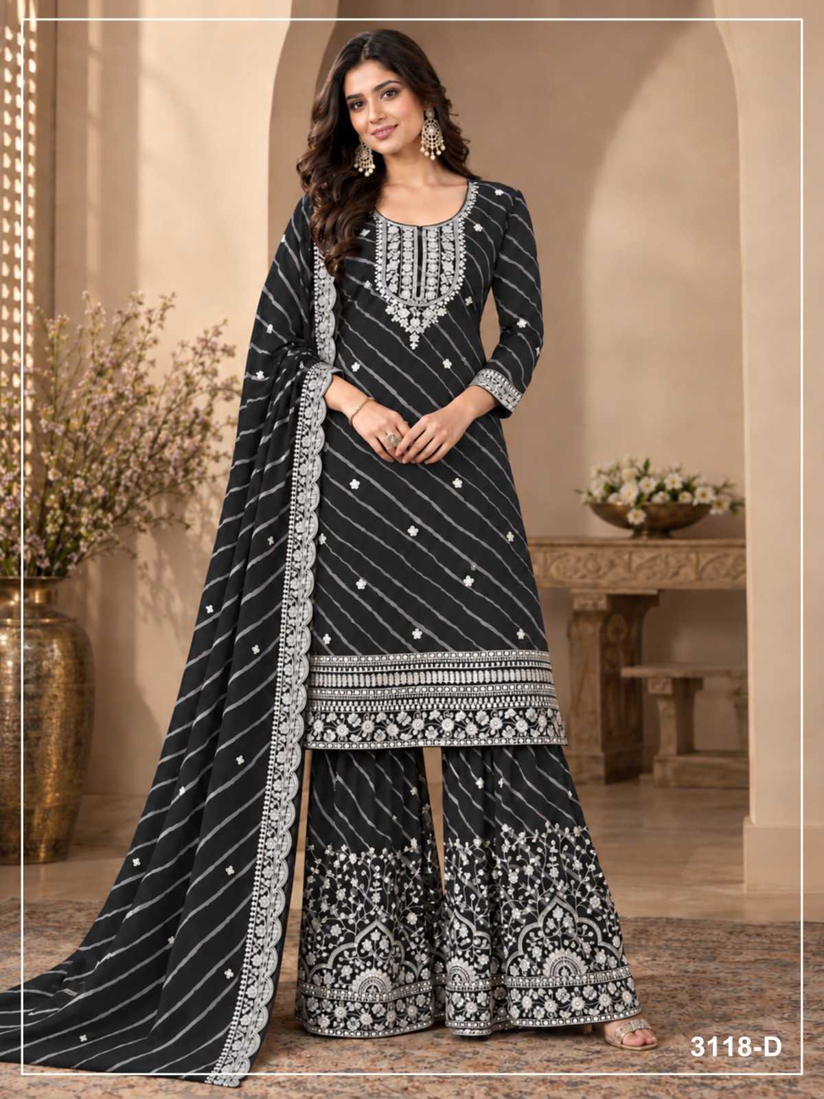 Pavitra Faux Georgette Printed Suit