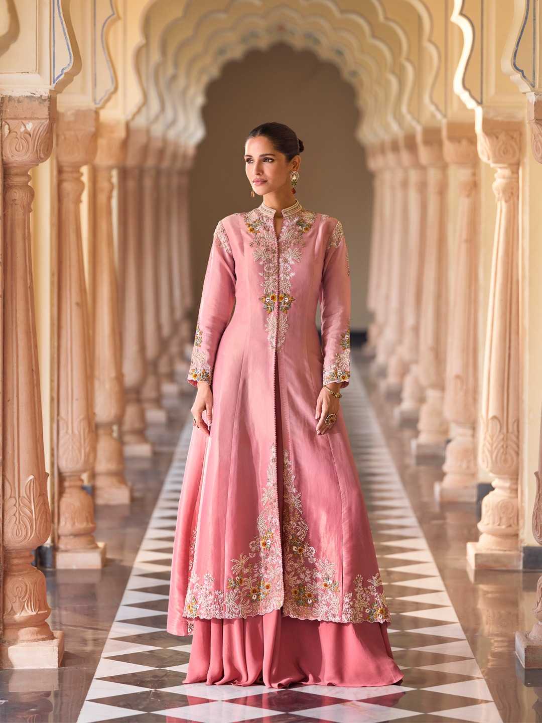 Silk Printed Suit