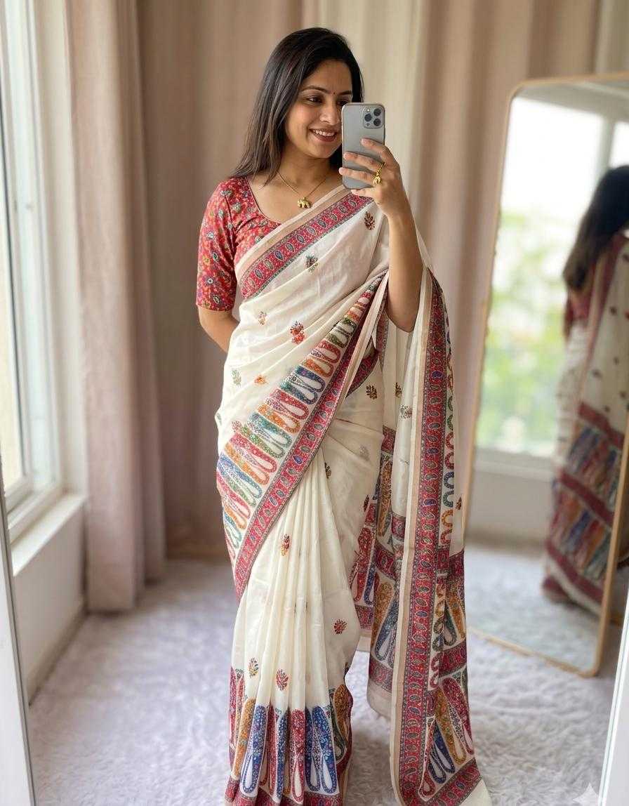 Cotton Designer Saree