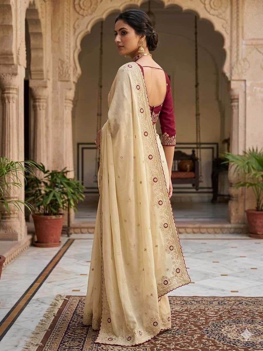 Eshwari Georgette Designer Saree