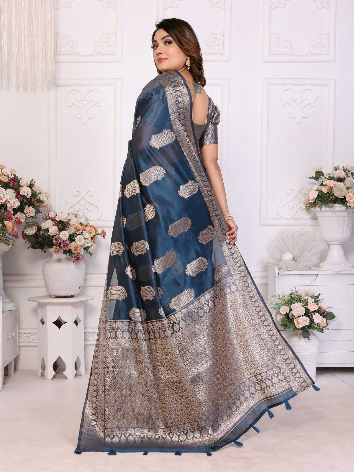 Vanshika Organza Silk Designer Saree