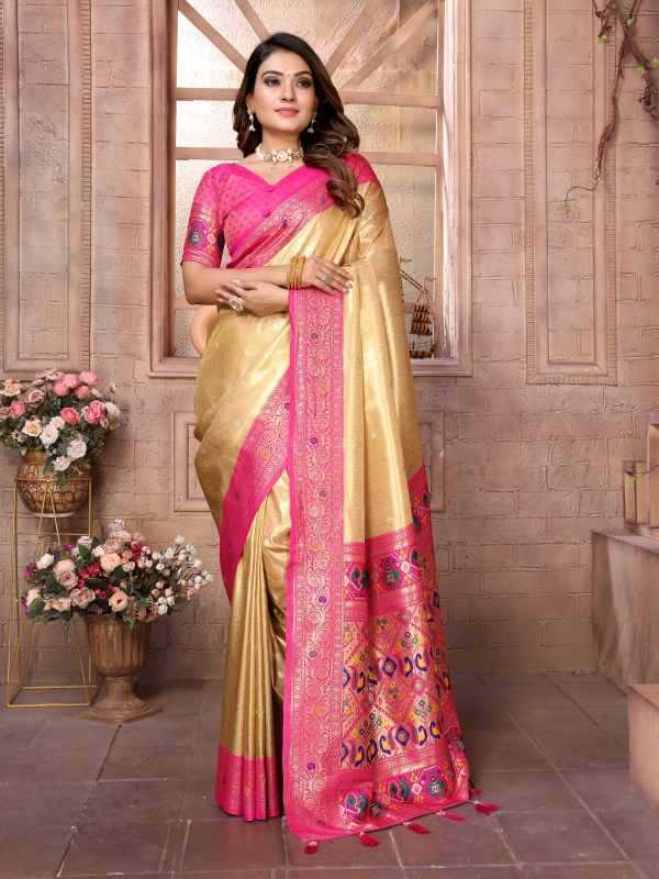 Vimla Tissue Silk Designer Saree