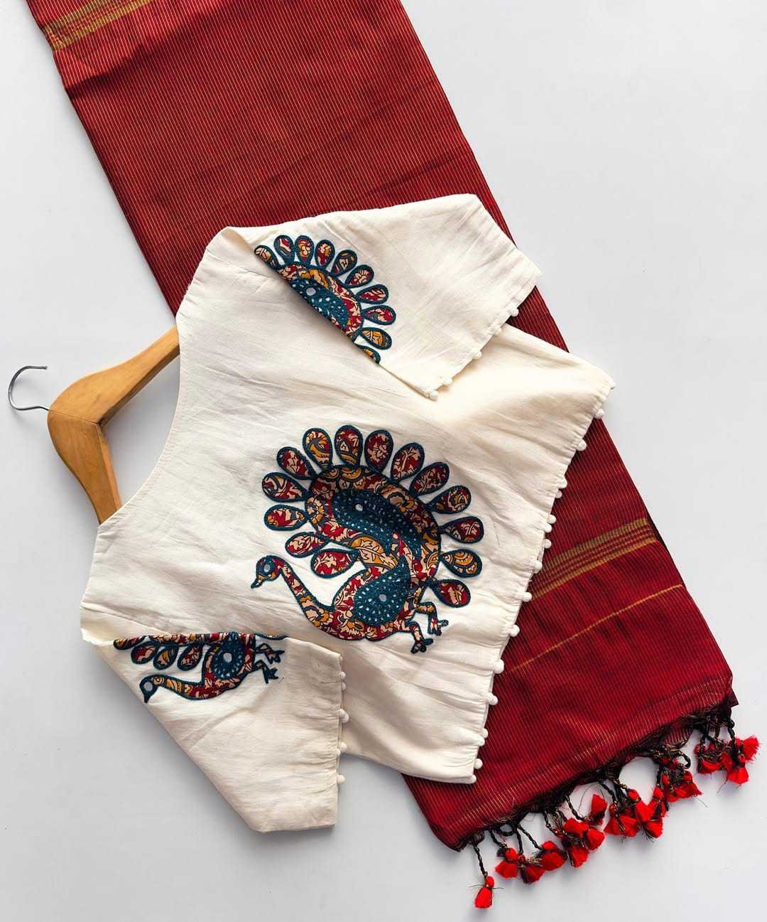 Khadi Cotton Designer Blouse JT-139763