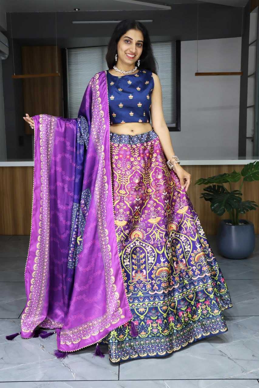 Art Silk Designer Lehenga