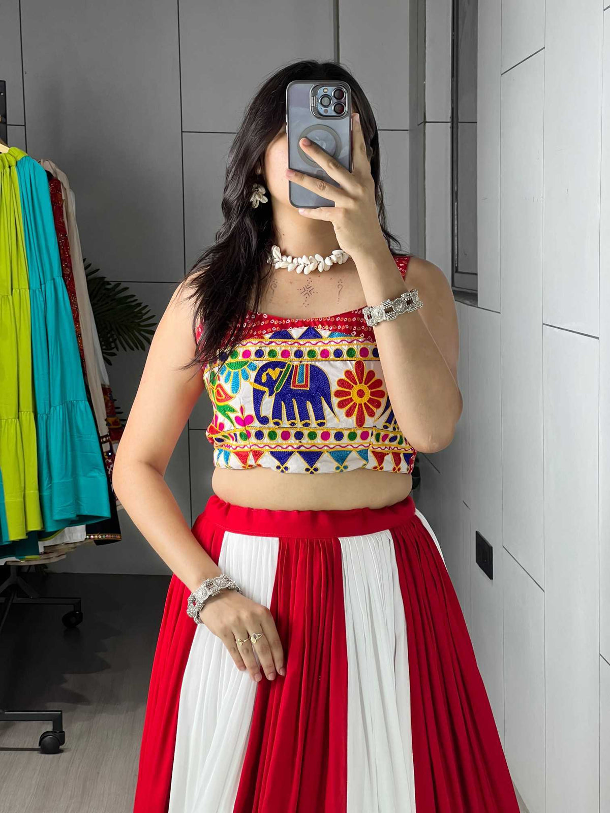 Cotton Traditional Lehenga 7701