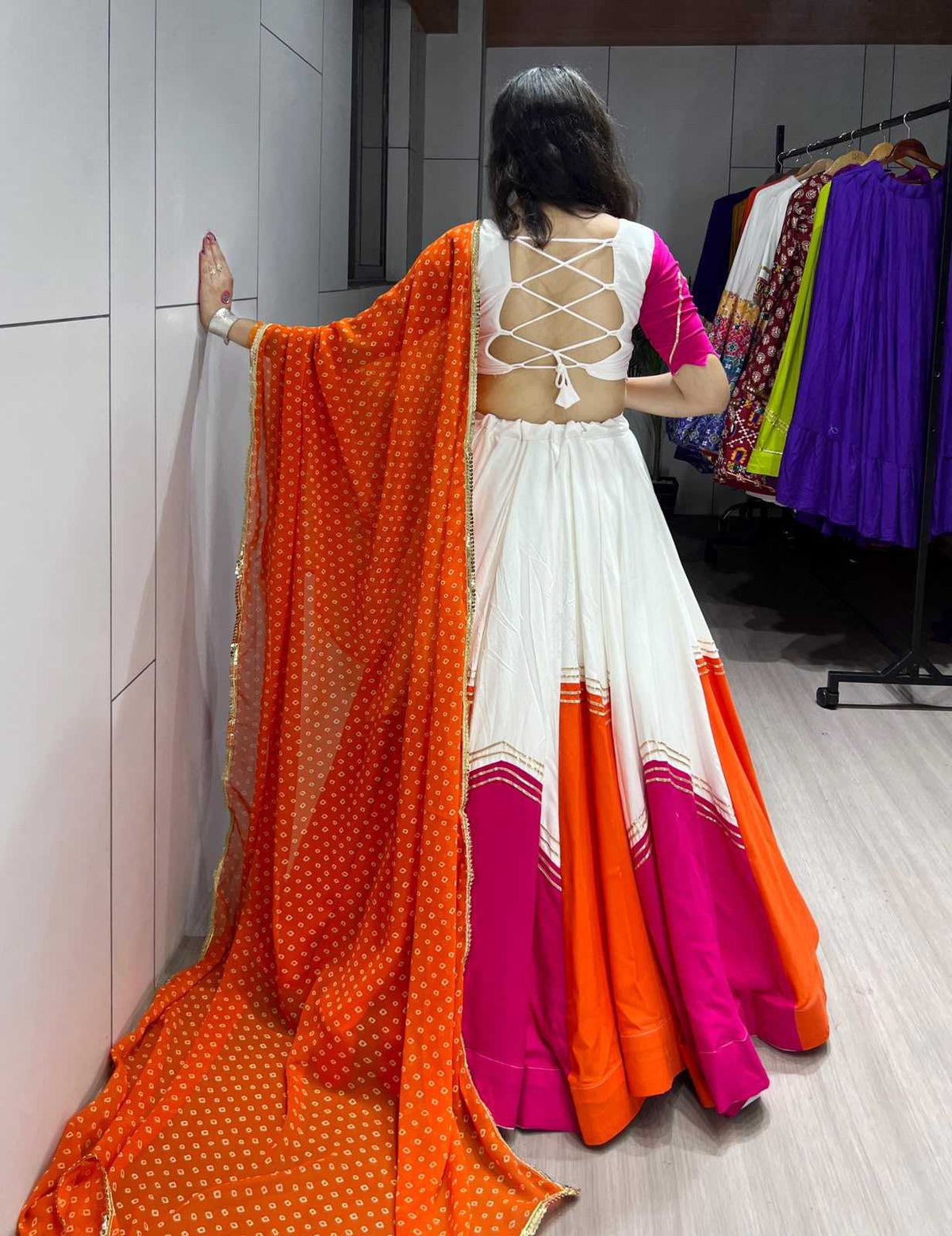 Cotton Fancy Lehenga 8070