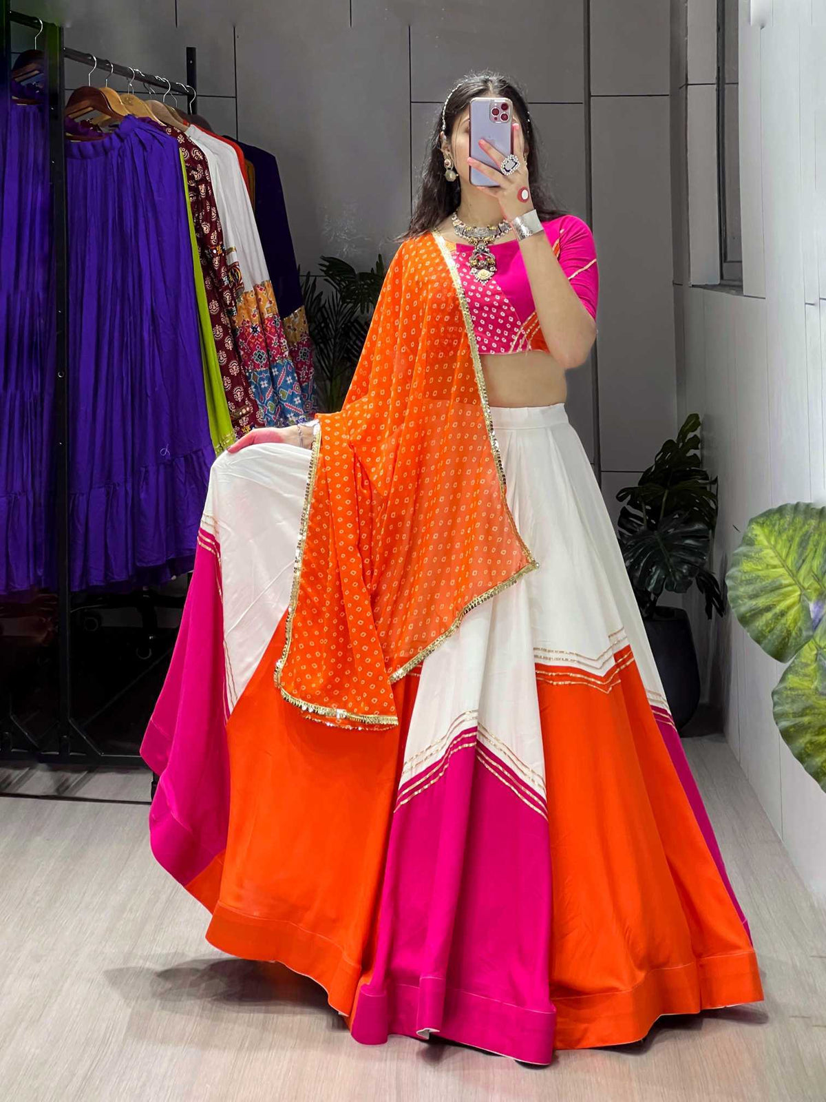 Cotton Traditional Lehenga 8070