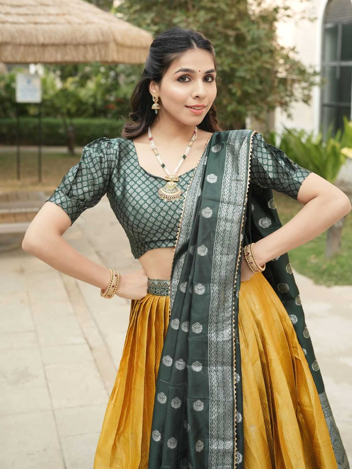 Silk Designer Lehenga 8116