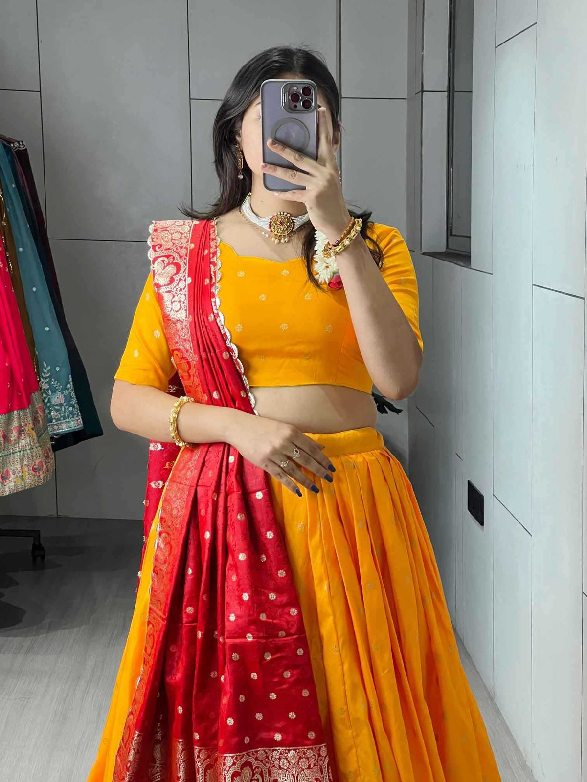 Paithani Silk Lehenga