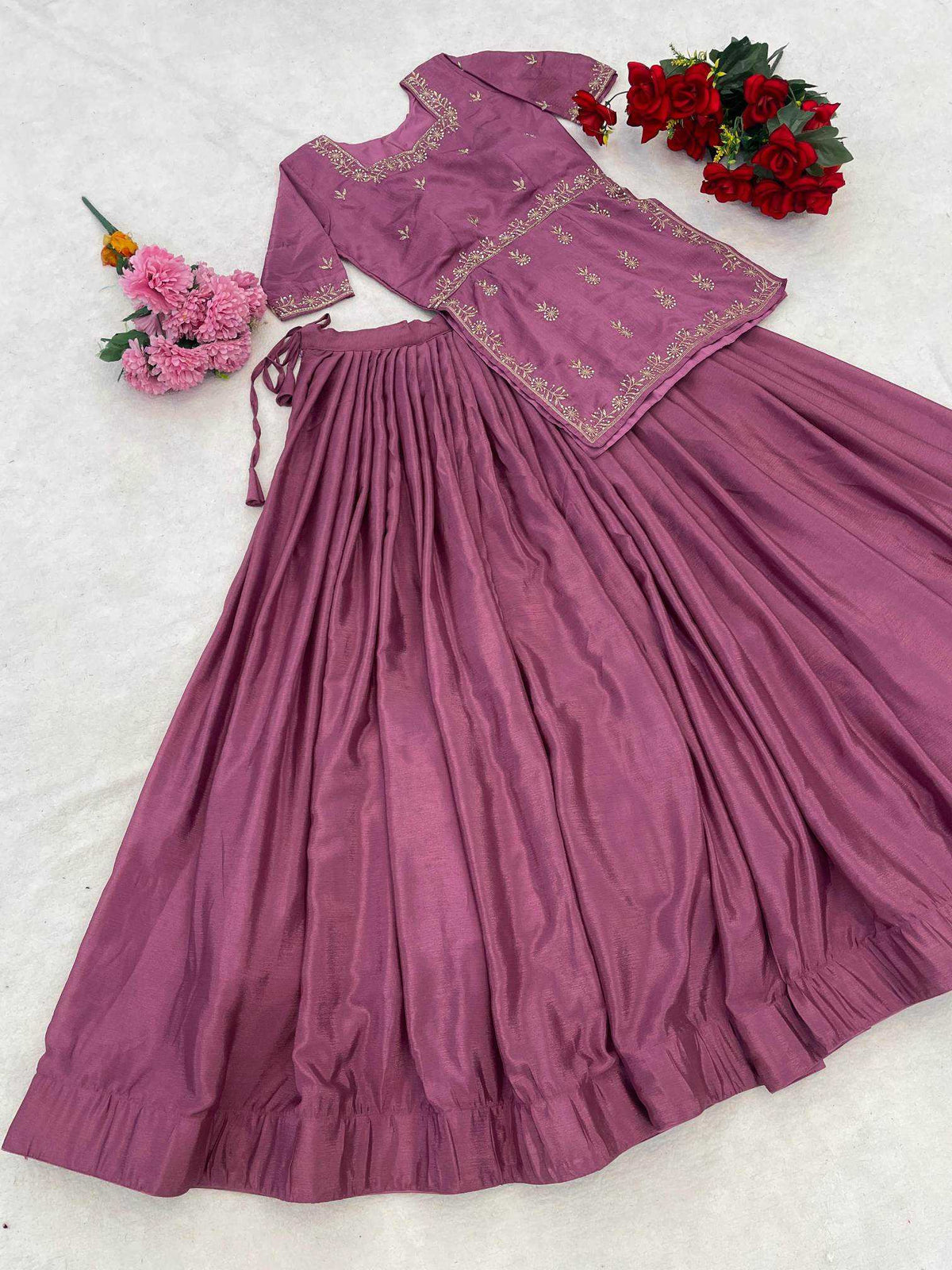 Chinon Designer Lehenga 8226