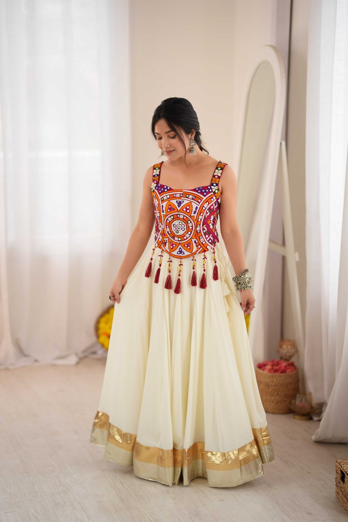 Heavy Rayon Fancy Lehenga