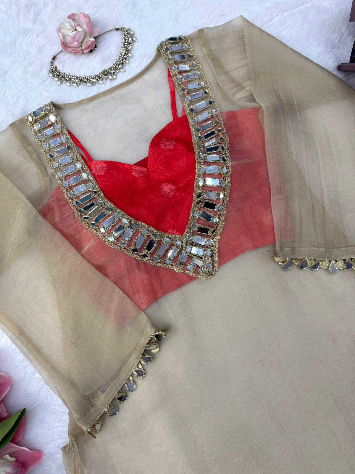Silk Designer Kurti
