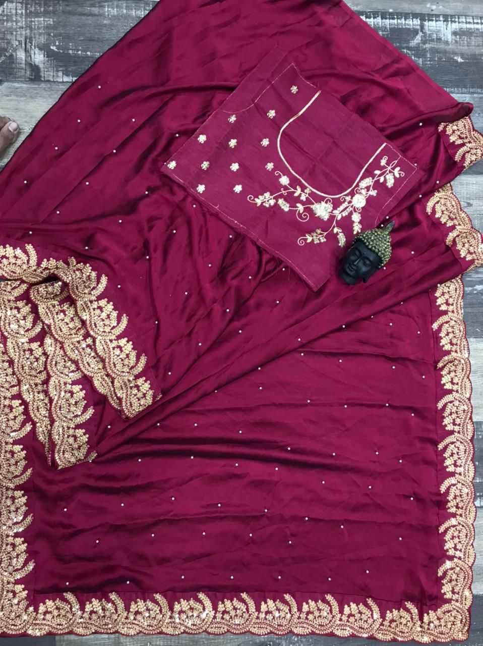 Rangoli Silk Zari Border Saree