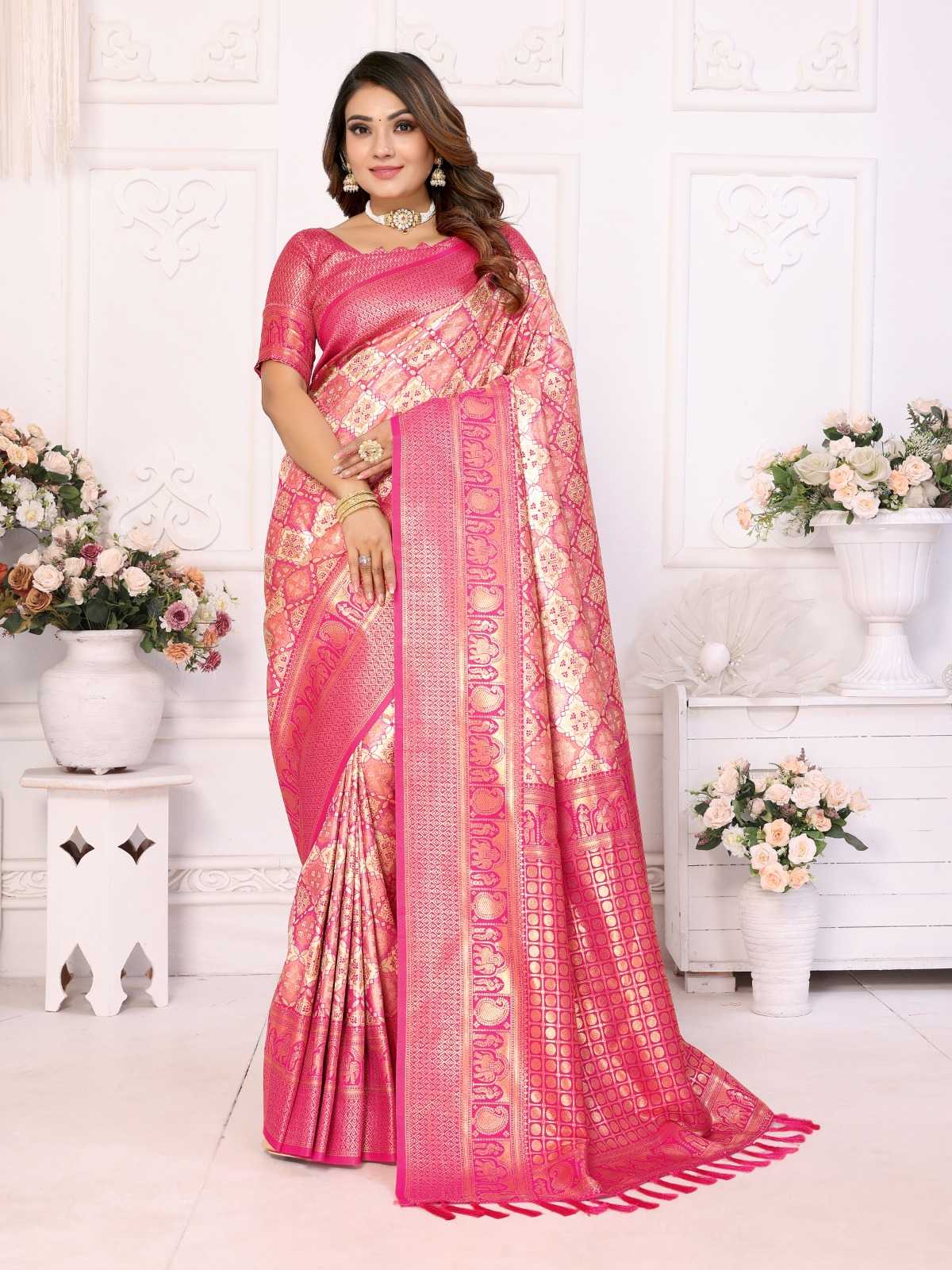 Banarasi Soft Silk Designer Saree