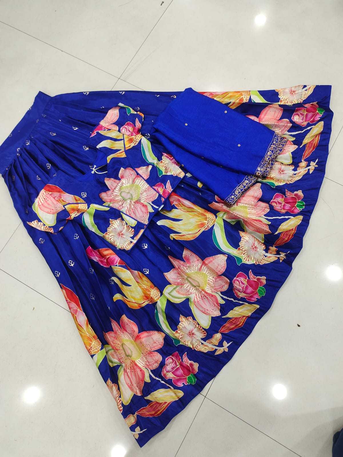 Pure Silk Designer Lehenga