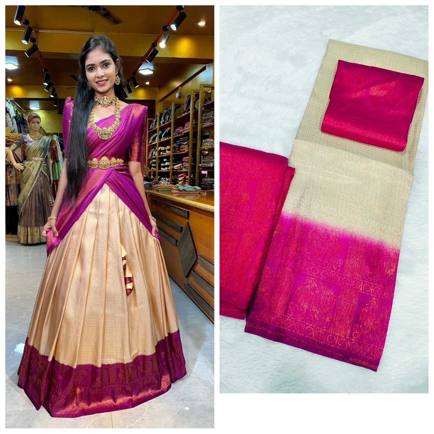 Soft Silk Designer Lehenga