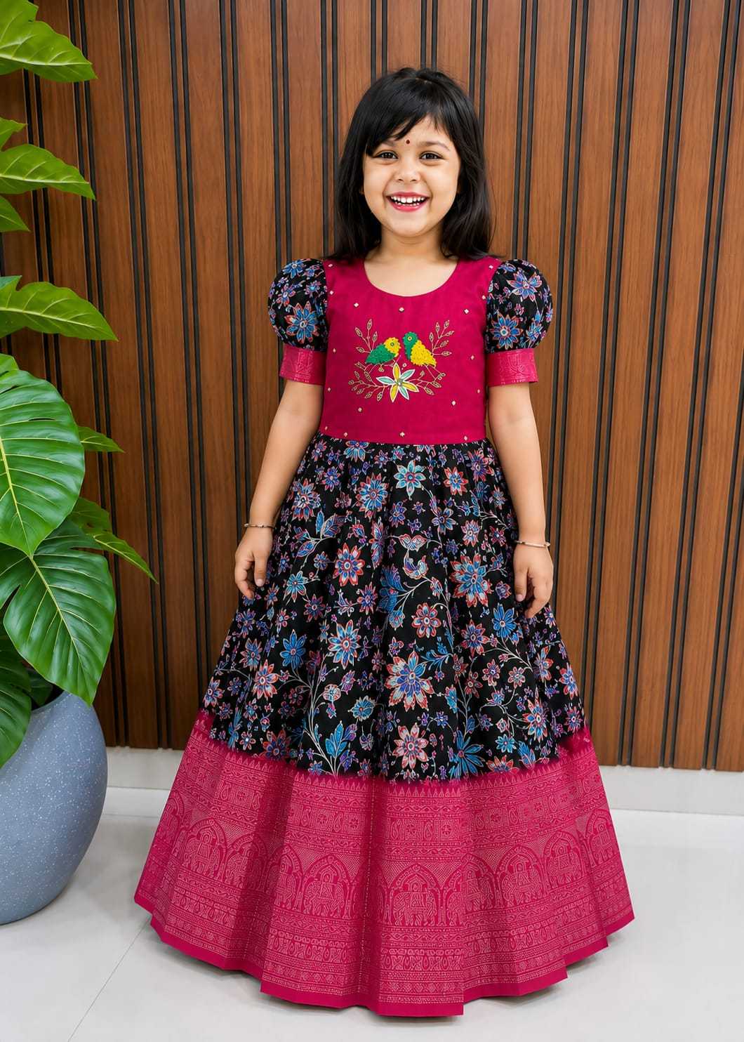 Pure Silk Kids Gown