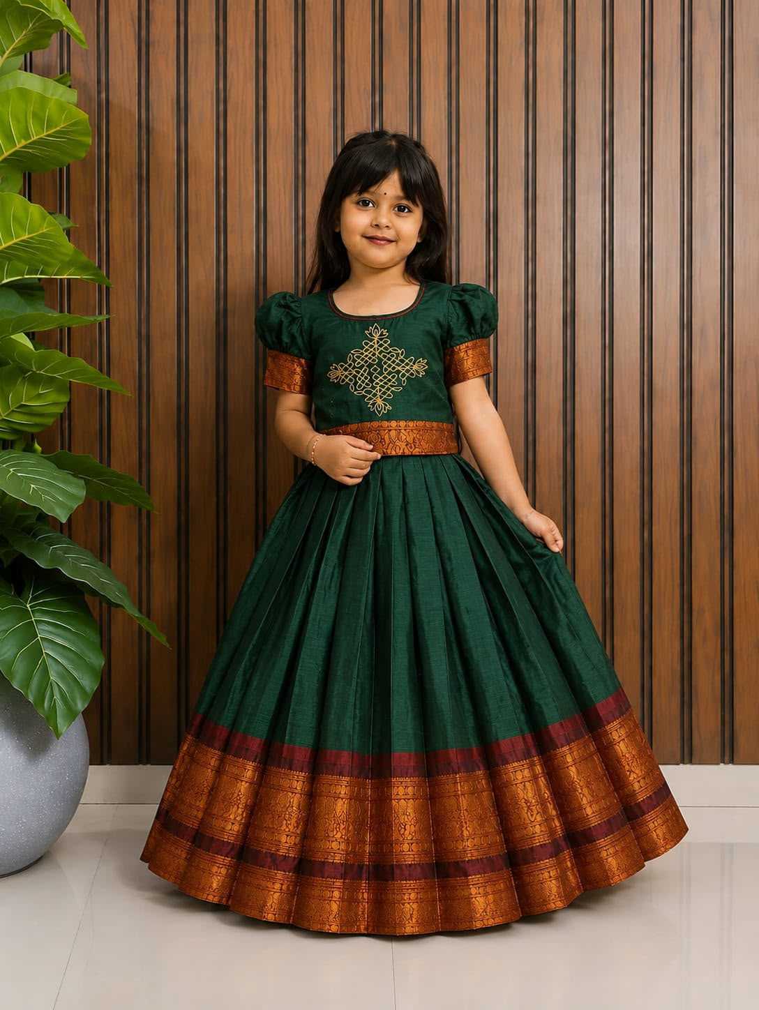 CIN Pure Cotton Kids Lehenga