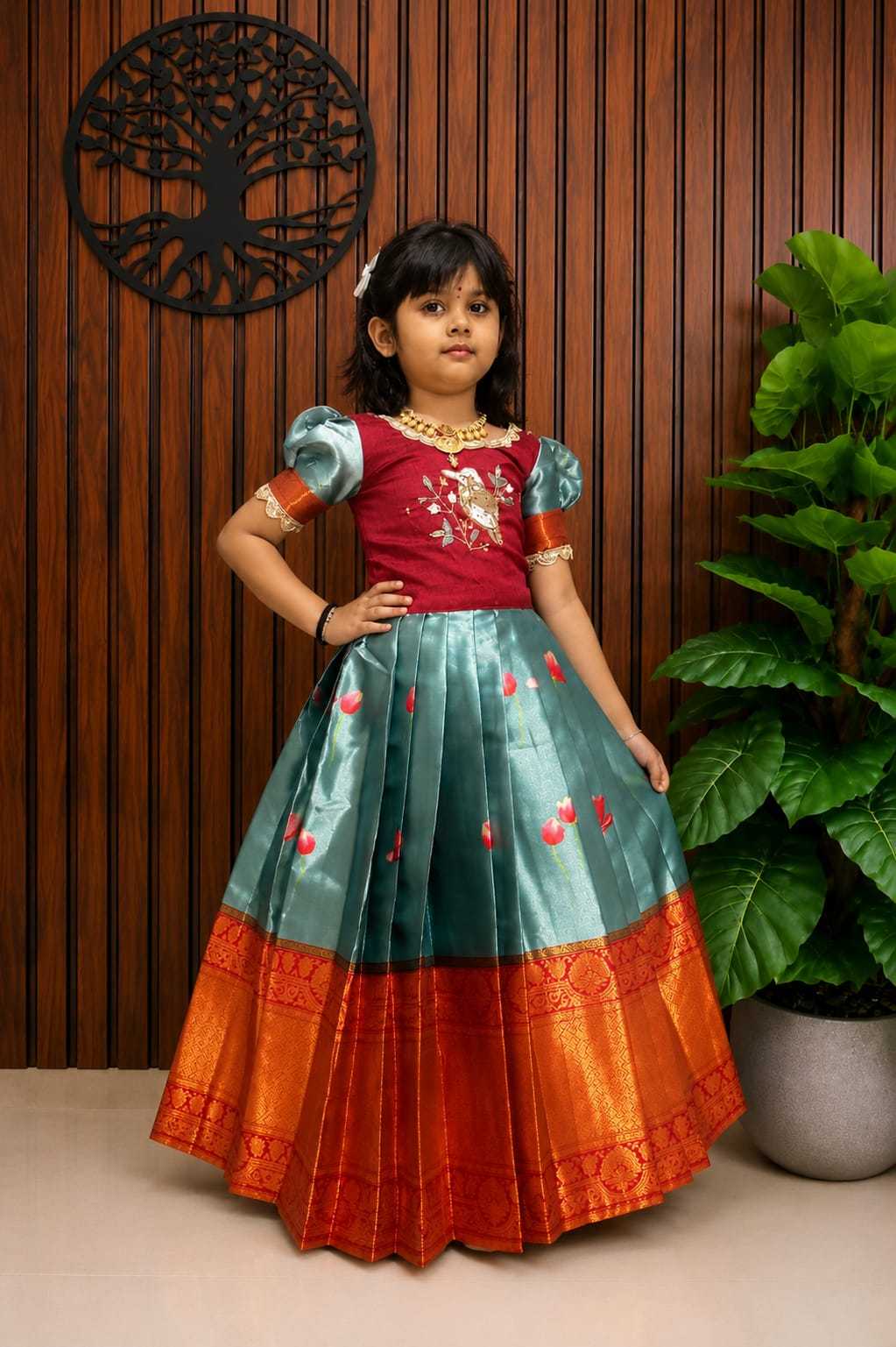 CIN Pure Silk Kids Gown