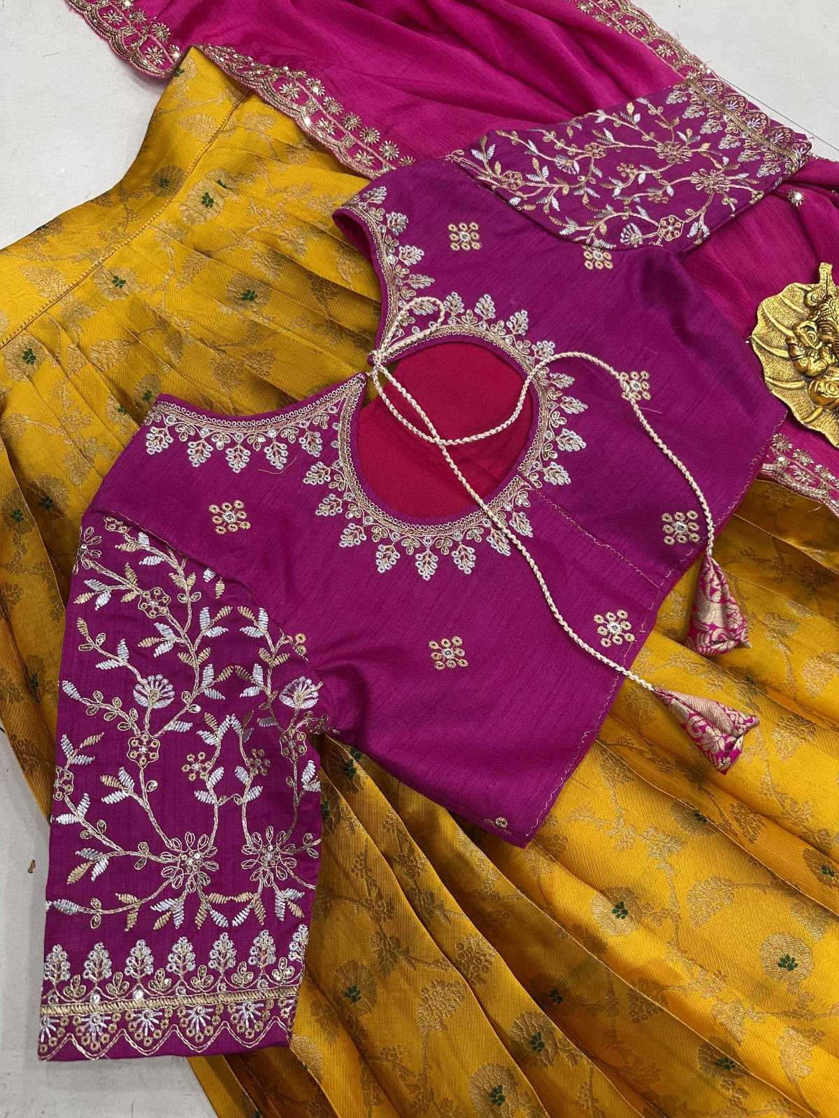 Pure Silk Designer Lehenga