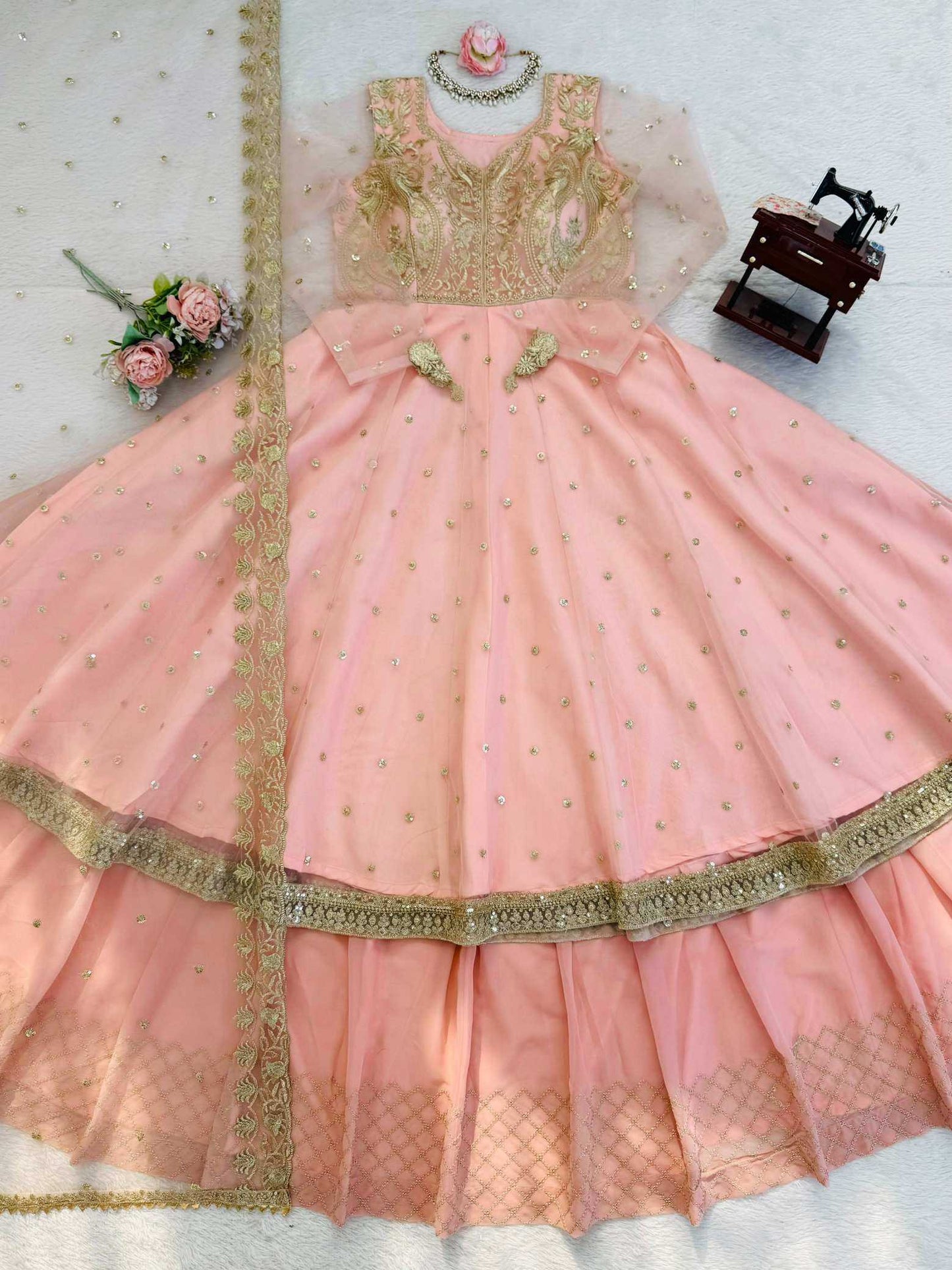 Georgette Gown