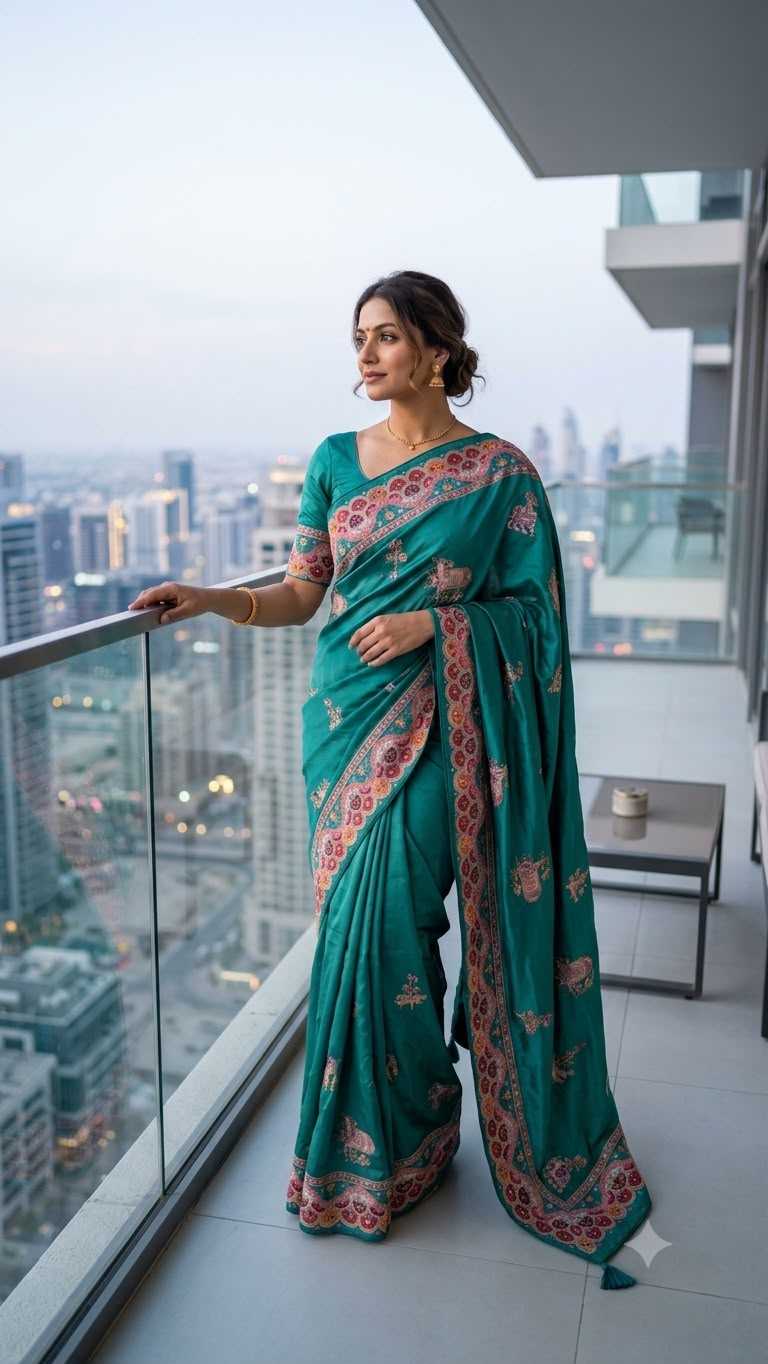 Crepe Silk Printed Saree
