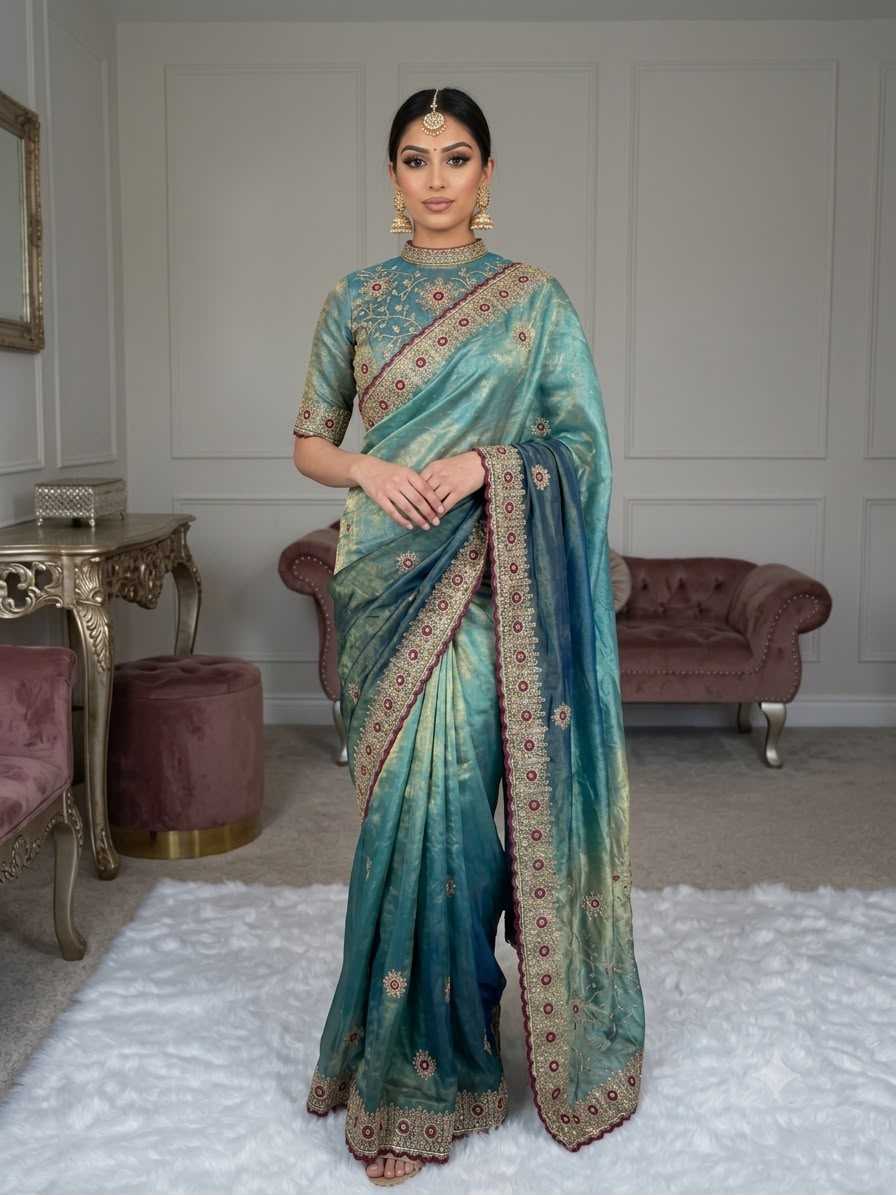 Party Wear Silk Saree