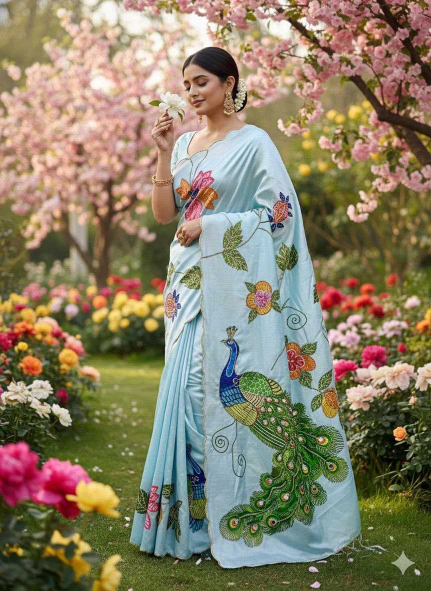 Gargeyi Malai Silk Traditional Saree