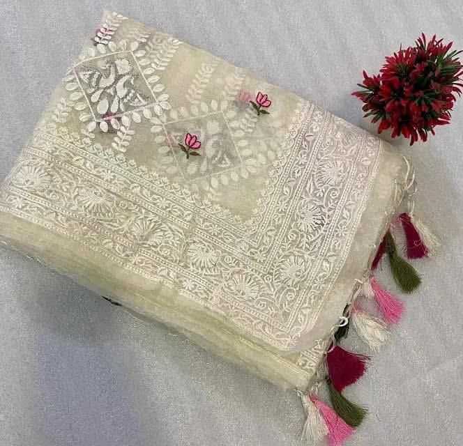 Zari Border Silk Saree
