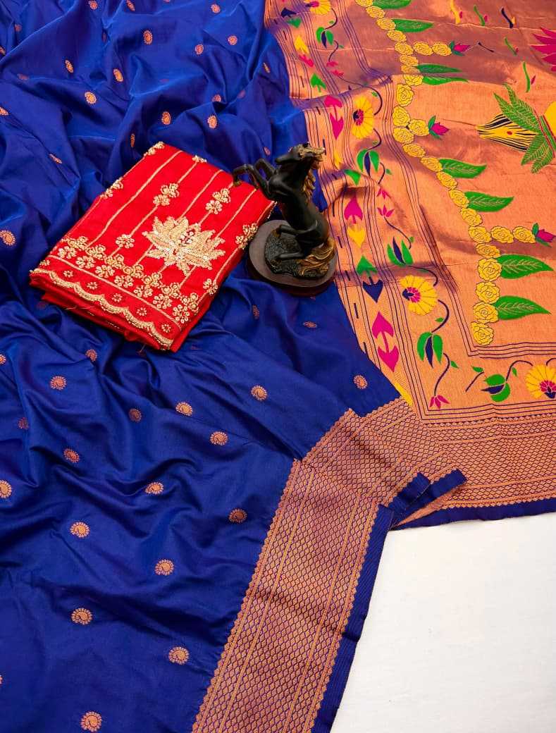Divine Paithani Silk Designer Saree