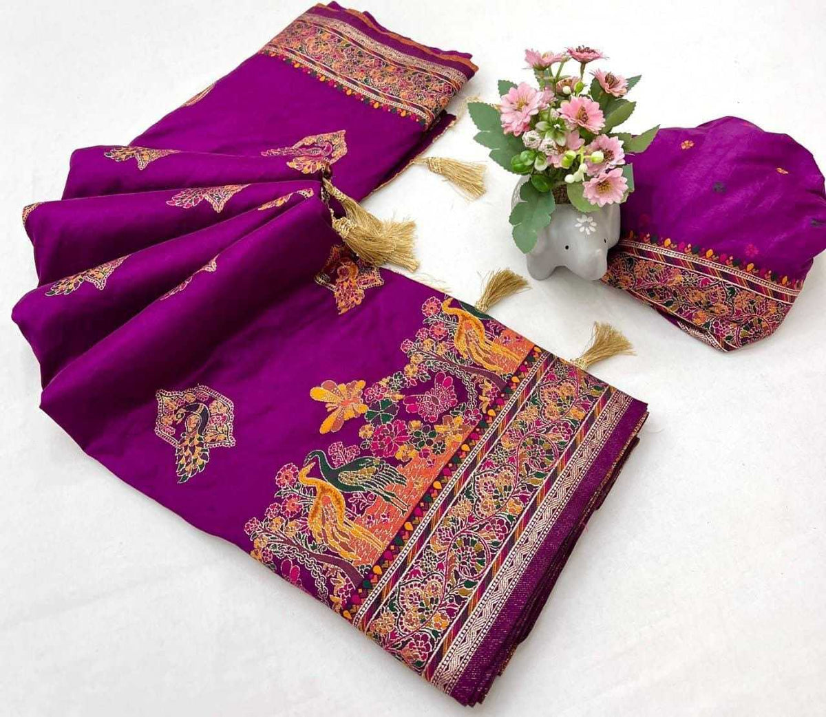 Pashmina Designer Saree