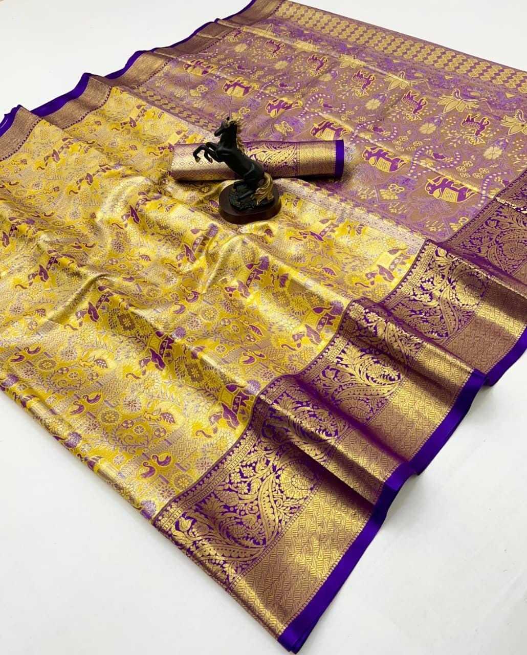 Sketch Silk Designer Saree