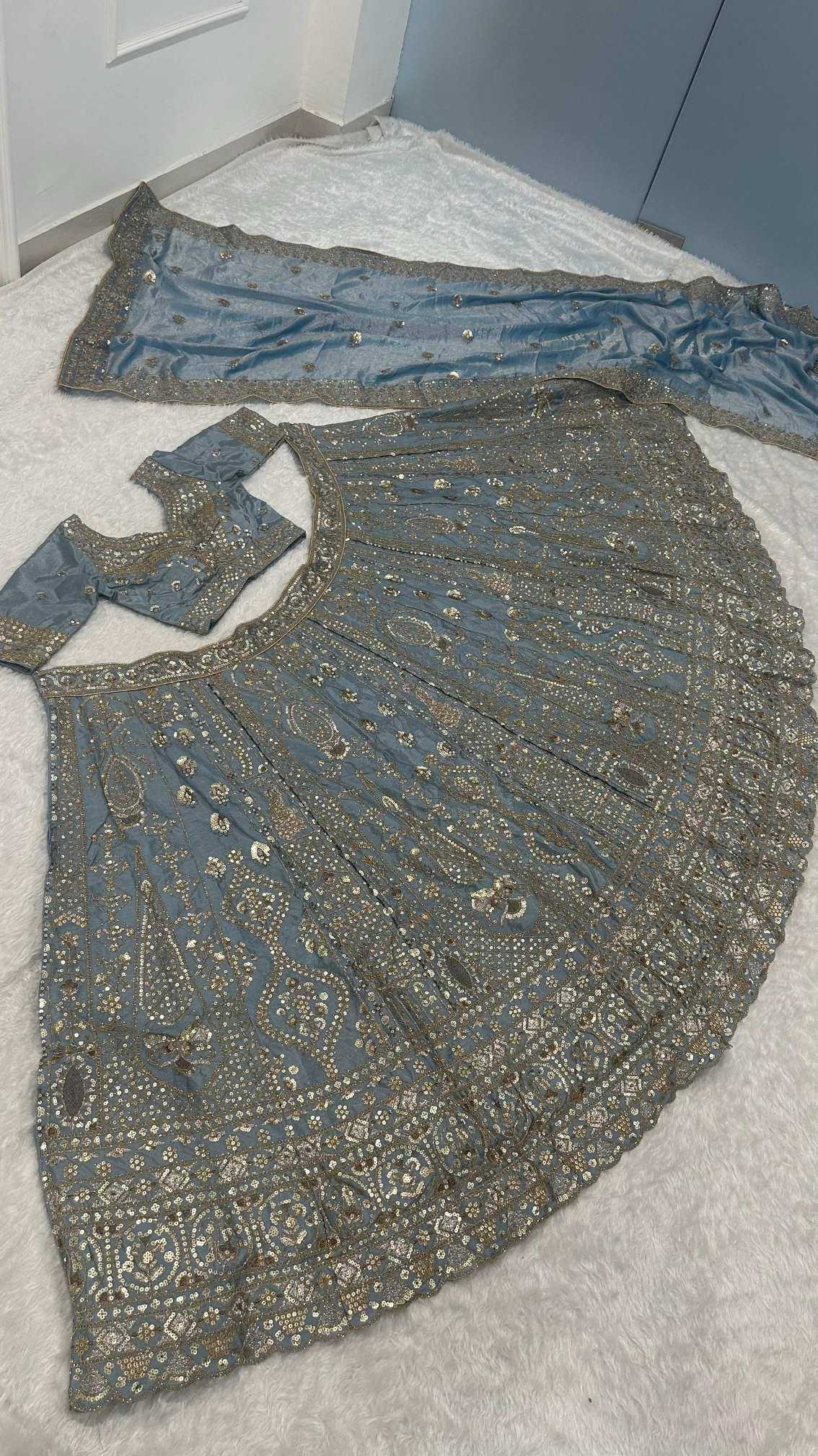 Crepe Silk Lehenga JT-146088