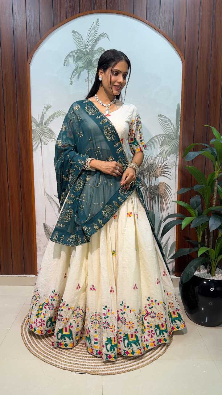 Cotton Traditional Lehenga in Pink