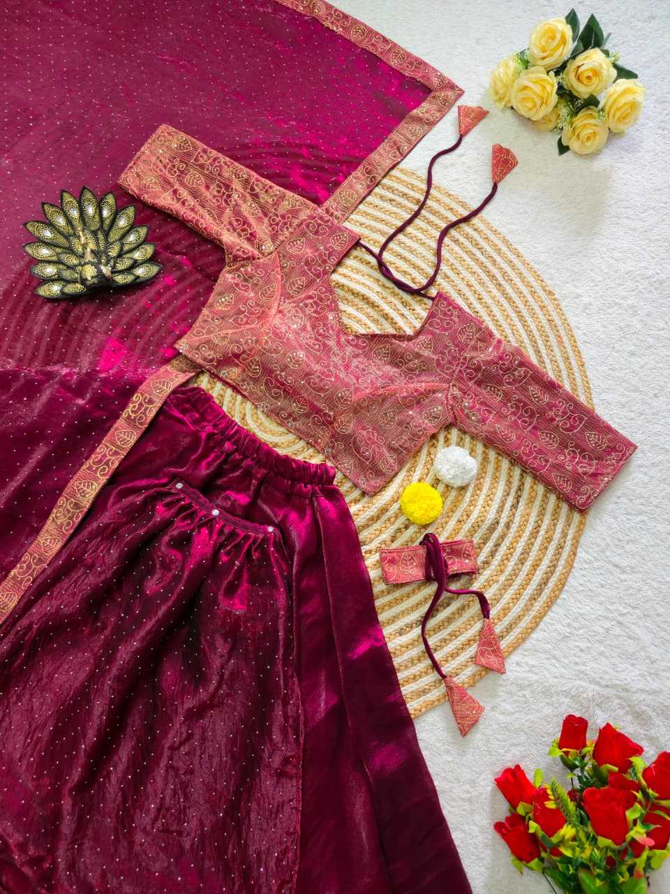 Space Silk Traditional Lehenga