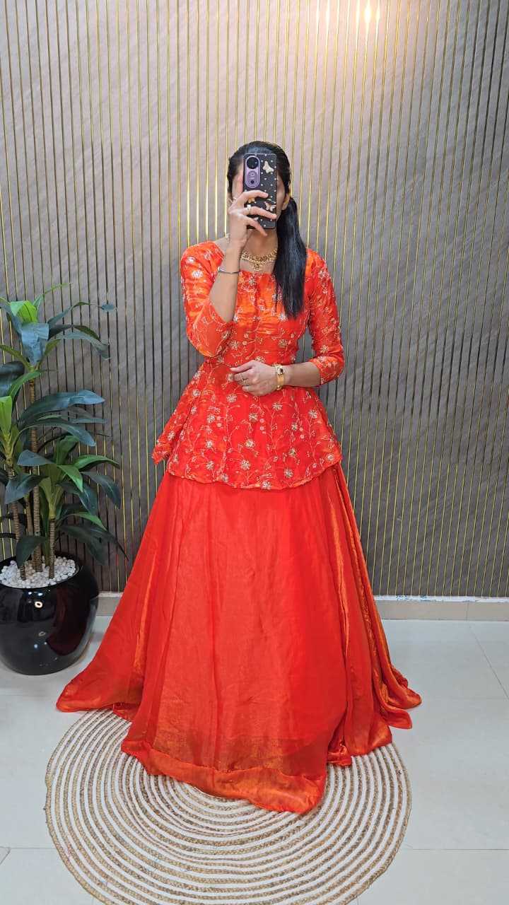 Space Silk Designer Lehenga