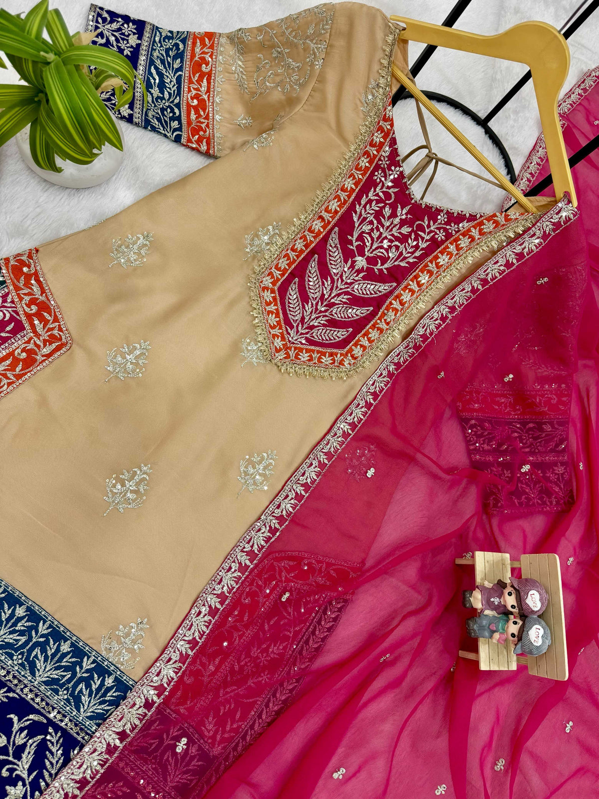 Rangoli Silk Fancy Kurti