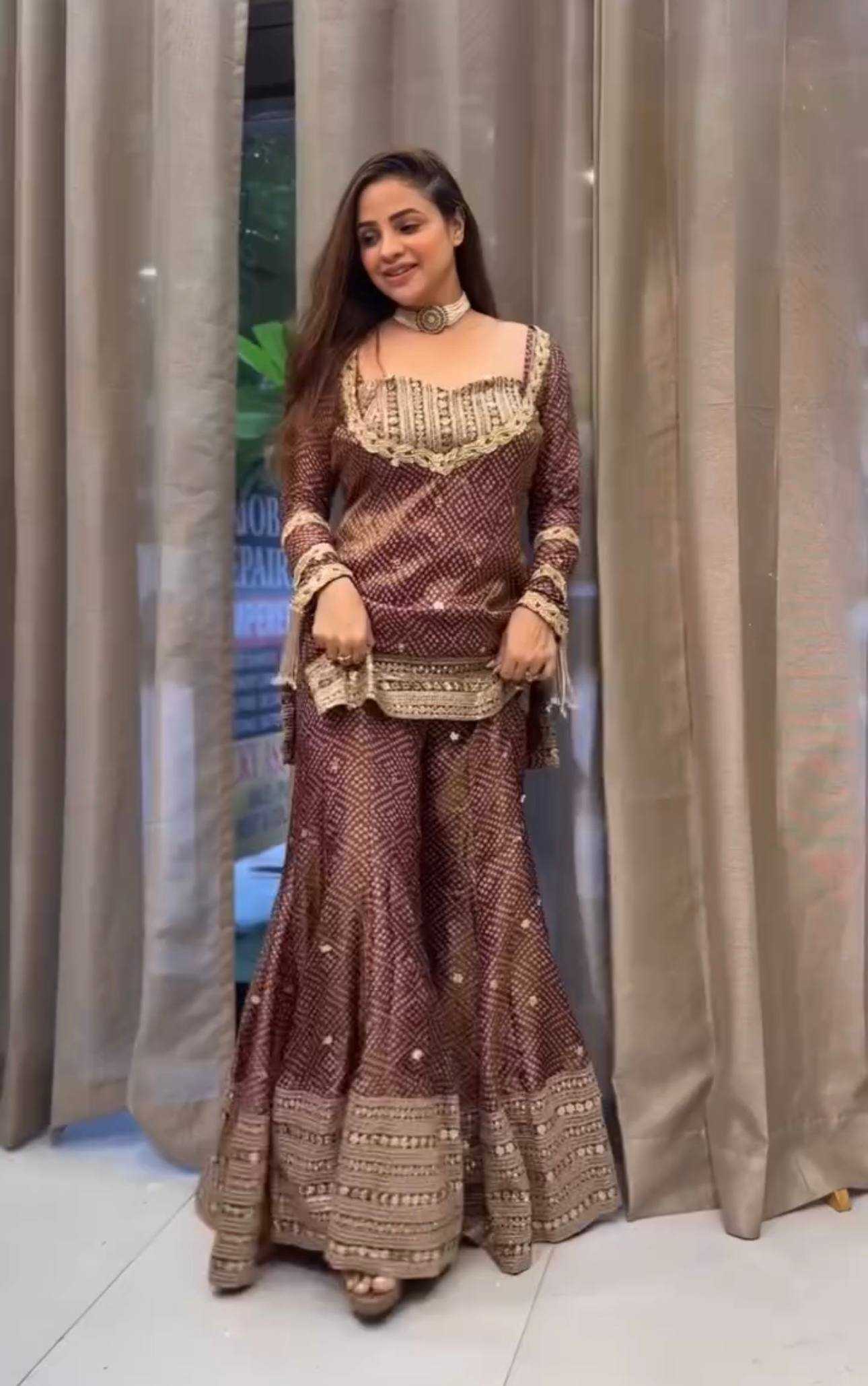 Crepe Fancy Kurti