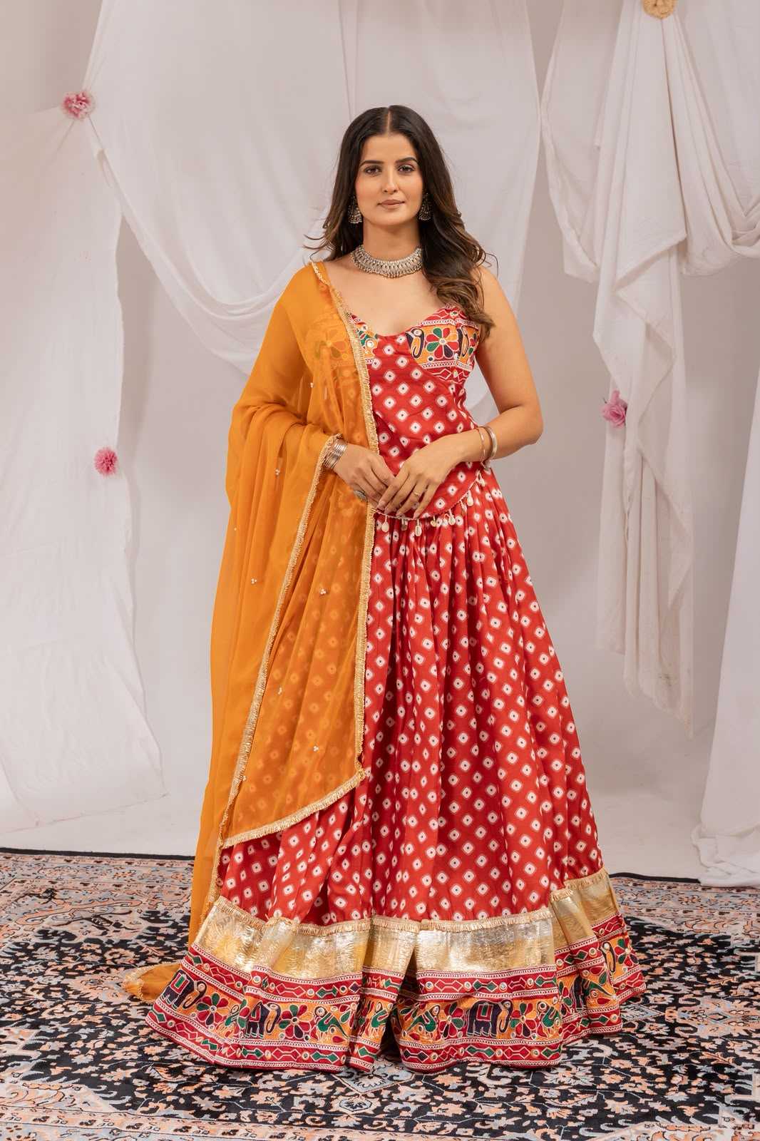 Pure Cotton Printed Lehenga 78