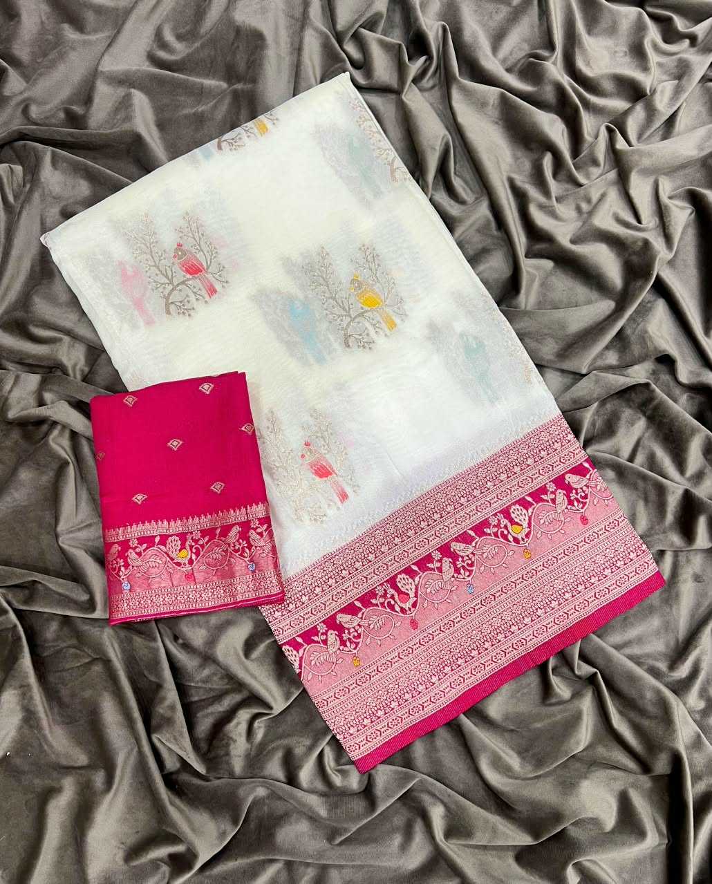 Nylon Georgette Saree