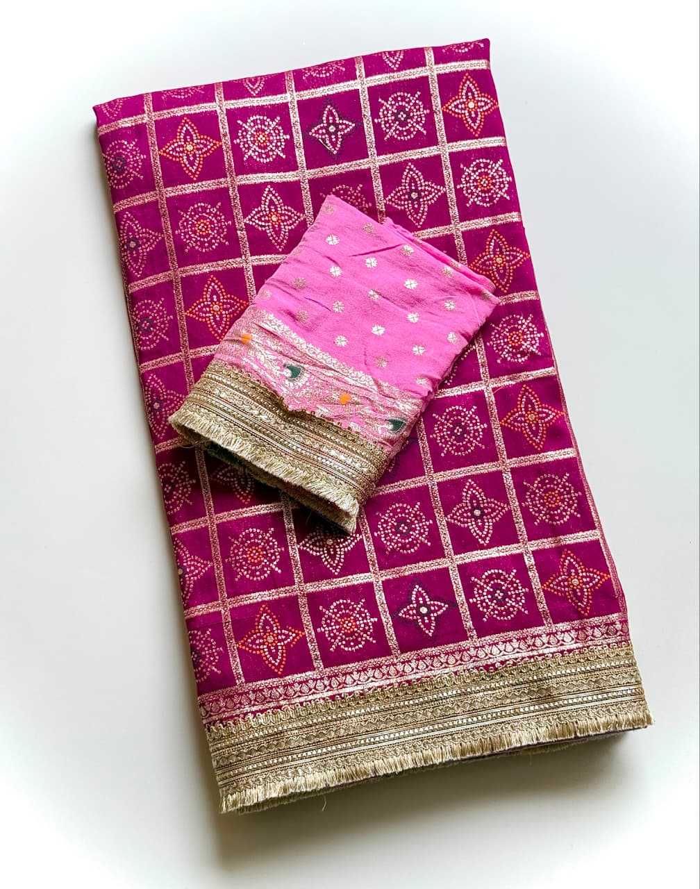 Muslin Designer Saree