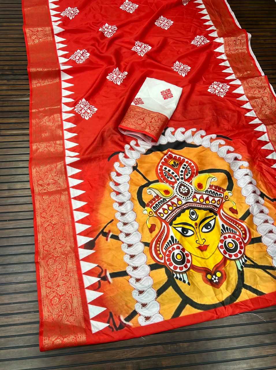 Lichi Silk Traditional Saree