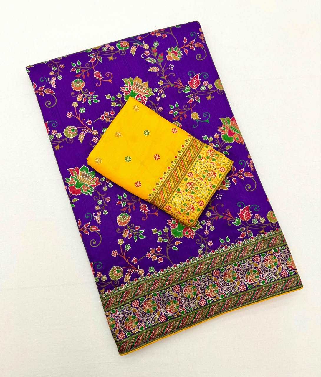 Aabheri Pure Silk Traditional Saree