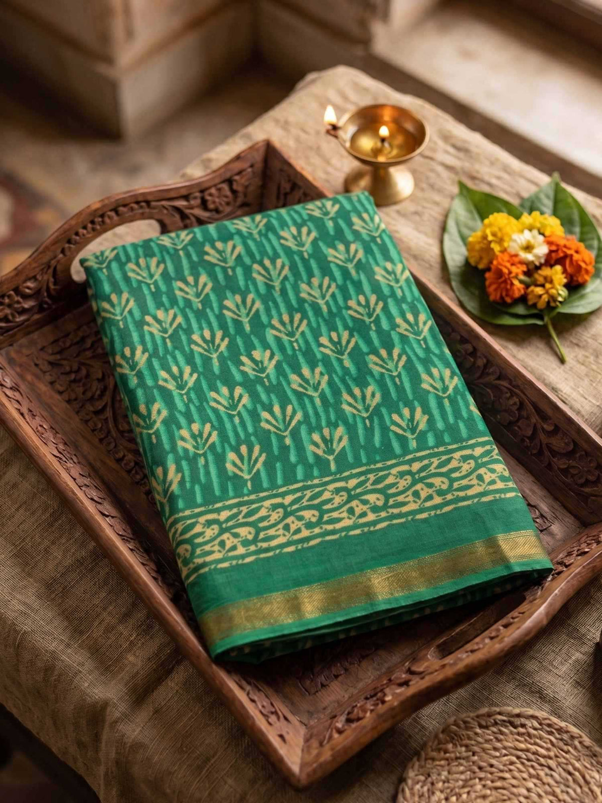 Ashima Cotton Designer Saree