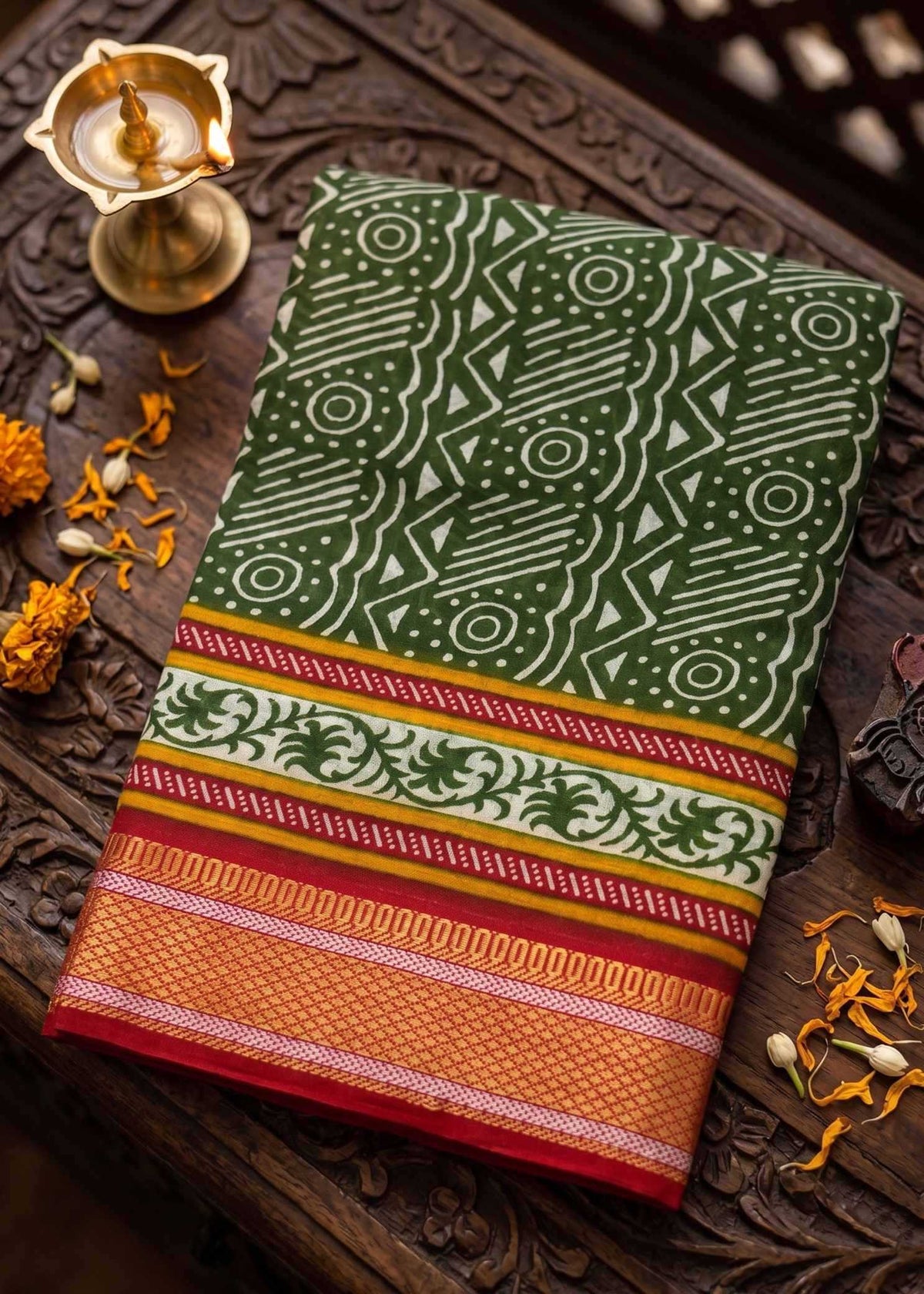 Asmita Cotton Printed Saree